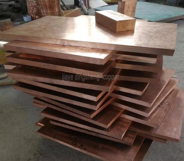 C17300 beryllium copper plate alloy 33 25 ASTM B196 CuBe2Pb copper plates